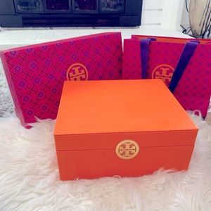 Tory Burch Treasure Storage box - AUTHENTIC - LIKE NEW